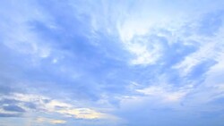 Moving clouds Stock Footage