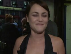 INTERVIEW - Jaime Winstone on realism Stock Footage