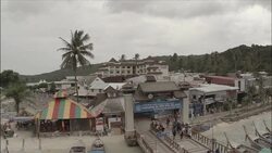 Drone aerial views of Phi Phi island News Clip