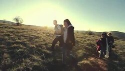 Backpackers Stock Footage