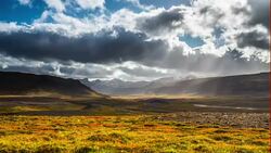 Time Lapse: Icelandic Landscape Stock Footage