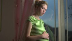Teenage Pregnancy Stock Footage