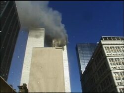 September 11th Attack on WTC Stock Footage