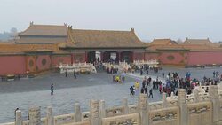 Forbidden City, Beijing, China Stock Footage