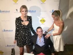 Ivanka Trump, Luis Gonzalez-Bunster, and Carolina Gonzalez-Bunster at 'The Way' premiere in New York on 10/5/2011  (Footage by WireImage Video/Getty Images Entertainment Video) Stock Footage