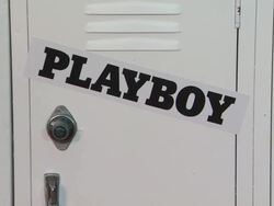 ATMOSPHERE - Signage at Playboy And Universal Pictures' Kick-Ass 2 Event At Comic-Con - Sponsored By AXE Black Chill on 7/20/2013 in San Diego, CA. (Footage by WireImage Video/Getty Images Entertainment Video) Stock Footage