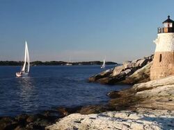 Sailing Newport Stock Footage