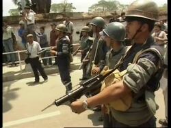 Violent anti-monarchy demo ahead of Everest celebrations News Clip