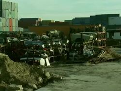 Montage of recycle materials or trash Stock Footage