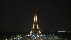 CLEAN : Paris: Eiffel tower switched off for victims of Mogadishu attack News Clip