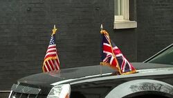 President Obama Arrives At Downing Street News Clip