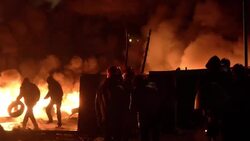 Clashes continue overnight after at least two protesters killed News Clip