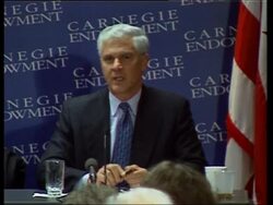 Former chief US weapons inspector in Iraq at think tank meeting News Clip