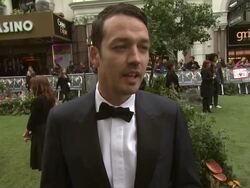 INTERVIEW: Rupert Sanders on directing his first feature, special effects and influential directors at The World Premiere of Snow White and the Huntsman at The Odeon West End on May  14, 2012 in London, England. Stock Footage