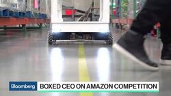 Boxed CEO Reacts to Amazon Testing a Delivery Service News Clip