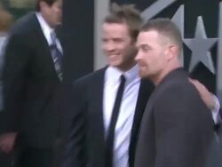 Max Martini at Pacific Rim Los Angeles Premiere on 7/92013 in Hollywood, CA. (Footage by WireImage Video/Getty Images Entertainment Video) Stock Footage
