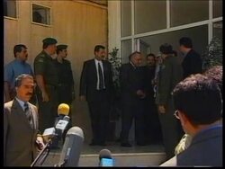 WEST BANK: YASSER ARAFAT MEETS JORDANIAN FOREIGN MINISTER ANANI Instructional Video