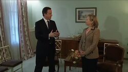 Annual security conference; Cameron- Clinton bilat, Ban arrival, remarks News Clip