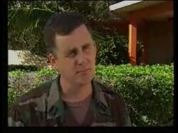 Cargo planes land ahead of prisoners plus soundbite News Clip