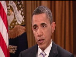 President Barack Obama kicked his formidable fundraising operation into action Thursday in Chicago, telling supporters his 2012 campaign will focus on fixing the country's money problems without doing harm to "the America we believe in." News Clip