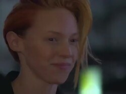 Elly Jackson at David Bowie Is... Exhibition VIP Private Viewing at Victoria & Albert Museum on March 20, 2013 in London, England. Stock Footage