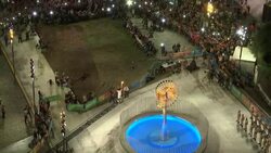 Second Olympic cauldron lit in downtown Rio Instructional Video