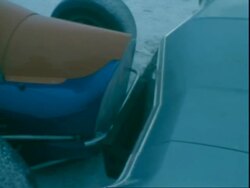 Mickey Thompson Racing at Bonneville Salt Flats Stock Footage