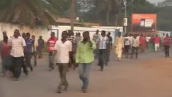 CLEAN : Muslims protest French operations in C News Clip