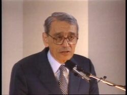 USA: UN SECRETARY GENERAL BOUTROS GHALI COMMENTS ON BOSNIA News Clip