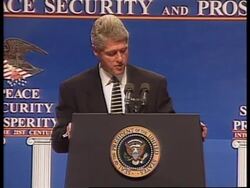 USA - Clinton talks about NATO News Clip