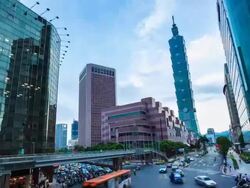 Central of Taipei Stock Footage