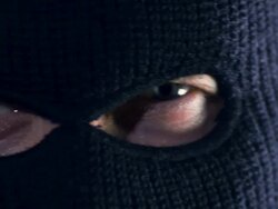 Masked Eyes Stock Footage