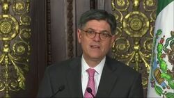 Treasury secretary pitches trade pact in Mexico News Clip