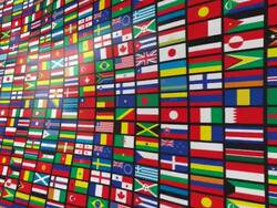(Loop) World Flags Stock Footage