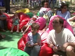 20th Anniversary 'A Time For Heroes' Celebrity Carnival Sponsored By Disney Stock Footage