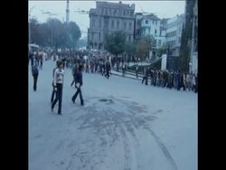 SYND 26 10 75 STUDENTS DEMONSTRATIONS IN ISTANBUL News Clip