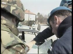 Bosnia - Peacekeeping Troops On Patrol News Clip