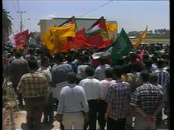 WRAP adds comments from Sharon on Arafat to funeral/clashes in Ramallah News Clip