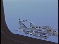 Albania/Macedonia - NATO flyover News Clip