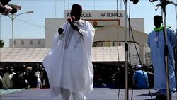 CLEAN : Thousands protest Niger leader News Clip