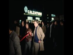 SYND14/02/71 ANTI FASCIST DEMONSTRATION News Clip