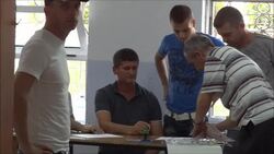 CLEAN : Deadly shootout mars crucial Albania vote News Clip