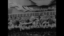 CAN600  ROMANIA CELEBRATES 21ST LIBERATION ANNIVERSARY WITH A PARADE IN BUCHAREST News Clip