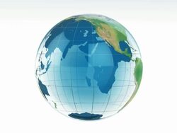 Globe. Loop Stock Footage