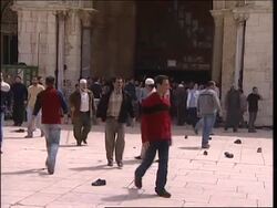 Israeli troops storm holy site, clashes, a''math, reax Instructional Video