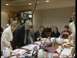 EU commissioner meets Israeli leaders Instructional Video