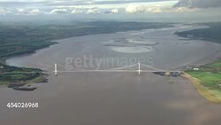 Severn Crossing Bridge Aerials News Clip