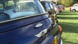 Minis and camper vans at historic palace News Clip