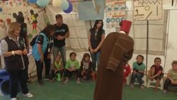 Ricky Martin visits Syrian refugees  with UNICEF Instructional Video