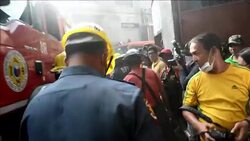CLEAN : 28 killed, dozens more feared dead in Philippines factory fire News Clip